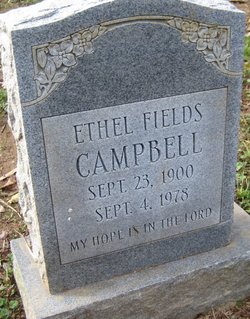 Ethel <I>Fields</I> Campbell 