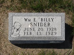 William E. “Billy” Snider Jr.