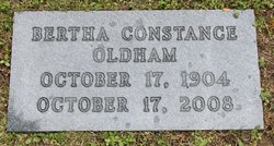 Bertha Constance <I>Oldham</I> Pennington 