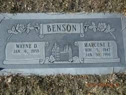 Marcene <I>Edwards</I> Benson 