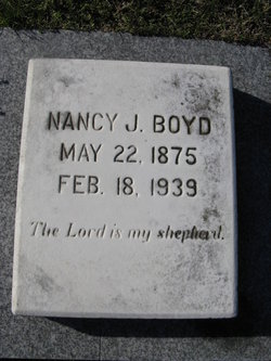 Nancy Jane <I>Puckett</I> Boyd 