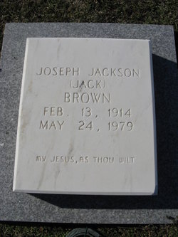 Joseph Jackson “Jack” Brown 