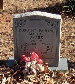 Dorothy Pauline <I>Marlar</I> Ayars 