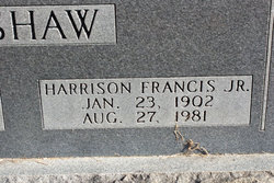 Harrison Francis Upshaw Jr.