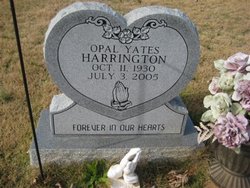 Opal <I>Yates</I> Harrington 