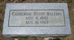 Catherine <I>Dunn</I> Bolling 