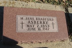 Margaret Jane <I>Bradford</I> Asberry 