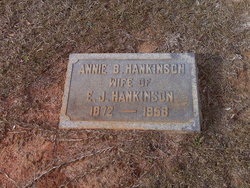 Annie Mae <I>Brooks</I> Hankinson 