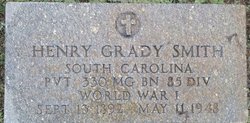 Pvt Henry Grady Smith 