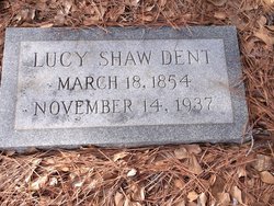 Lucy Long <I>Shaw</I> Dent 