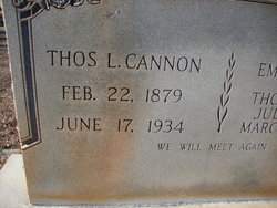 Thomas Lewis Cannon 