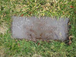 Mildred Martha “Millie” <I>Hurlburt</I> Wilson 