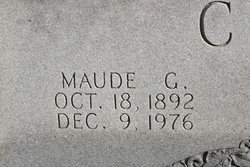 Maude <I>Gordon</I> Clark 