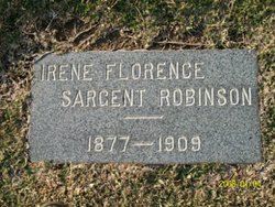 Irene Florence Sargent <I>Fleming</I> Robinson 