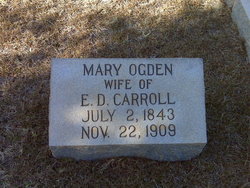 Mary <I>Ogden</I> Carroll 