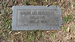 Goldie <I>Lee</I> Benzaquin 