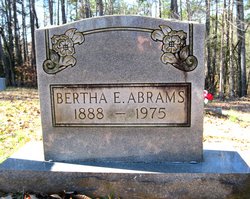 Bertha E <I>Stricklin</I> Abrams 