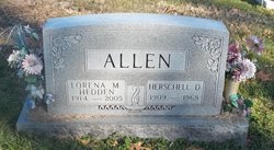 Lorena M. <I>Hedden</I> Allen 