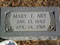 Mary F. <I>Hays</I> Ary 