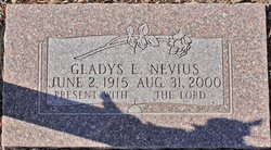 Gladys Edith <I>Guinn</I> Nevius 