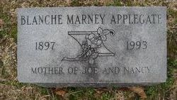 Blanche R. <I>Marney</I> Applegate 