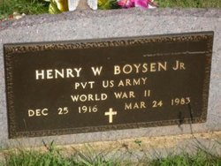 Henry William “Hank” Boysen Jr.