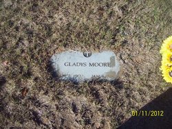 Gladys <I>Cook</I> Moore 