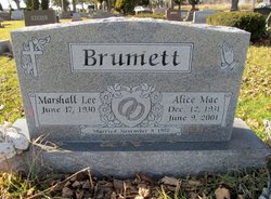Alice Mae <I>Miller</I> Brumett 