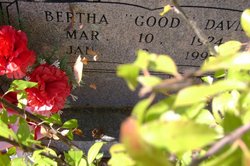 Bertha Lee “Good” <I>Davis</I> Braxton 