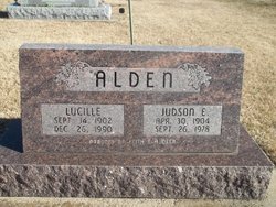 Lucille <I>McVicker</I> Alden 