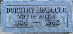 Dorothy Irene <I>Arteberry</I> Babcock 