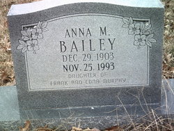 Anna <I>Murphy</I> Bailey 