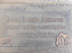 Aaron Lorenzo Alexander 