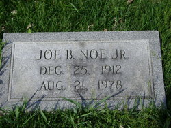 Joseph Benjamin “Joe” Noe Jr.