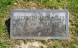 Elizabeth <I>Arey</I> Miles 