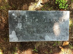 Ida <I>Fowler</I> Alexander 