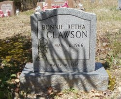 Bonnie Retha Clawson 