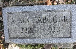Alma <I>Barnett</I> Babcock 