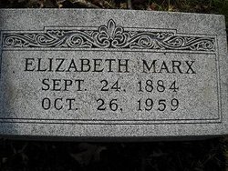 Elizabeth <I>Davidson</I> Marx 