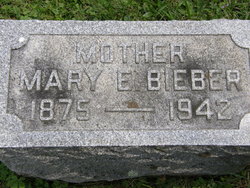 Mary Elizabeth <I>Leech</I> Bieber 