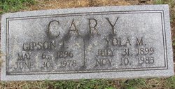 Gipson T. Cary 