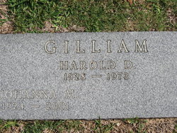 Harold D Gilliam 