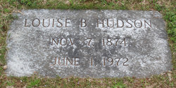 Louise <I>Black</I> Hudson 