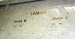 Joseph William Lazarus 