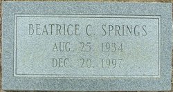 Beatrice C. <I>Coward</I> Springs 