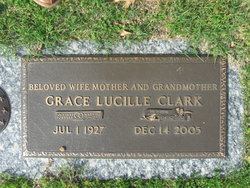Grace Lucille <I>Crane</I> Clark 