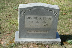 Minnie Belle <I>Rhodes</I> Elam 