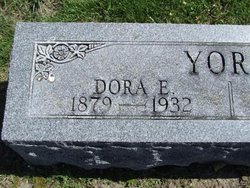 Dora Ellen <I>Hampton</I> York 