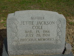Jettie <I>Jackson</I> Cole 