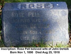 Rose <I>Pell</I> DeValk 